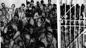 מרד כלא שטה, צילום: מתוך עיתון דבר, 1958, ארכיון הספרייה הלאומית